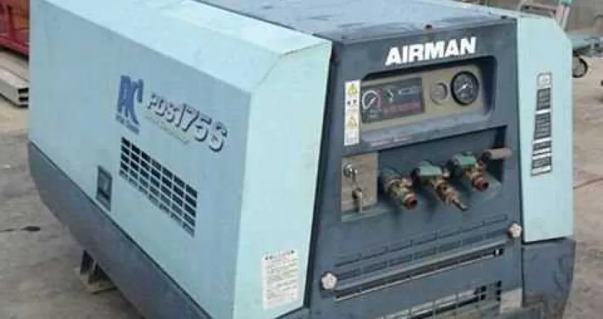 Компрессор 7 бар, 3 молота, Airman PDS175S