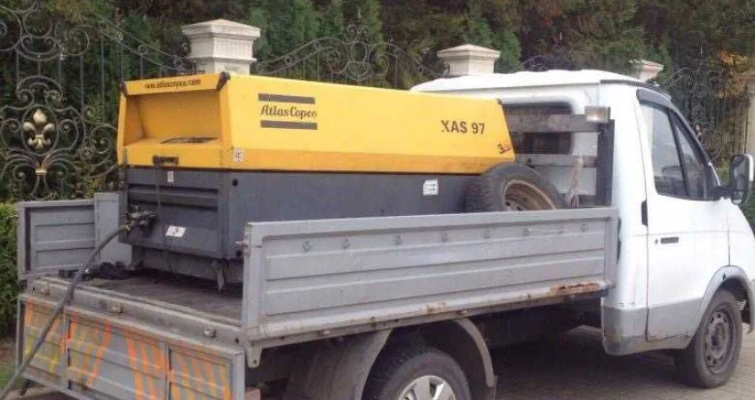 Компрессор 7 бар, 4 молота, Atlas Copco XAS 97