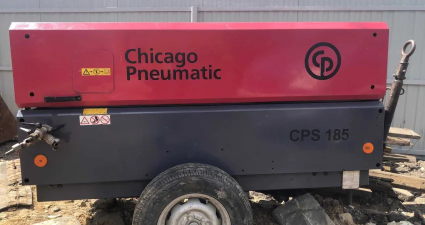 Компрессор 7 бар, 3 молота, Chicago Pneumatic CPS 185